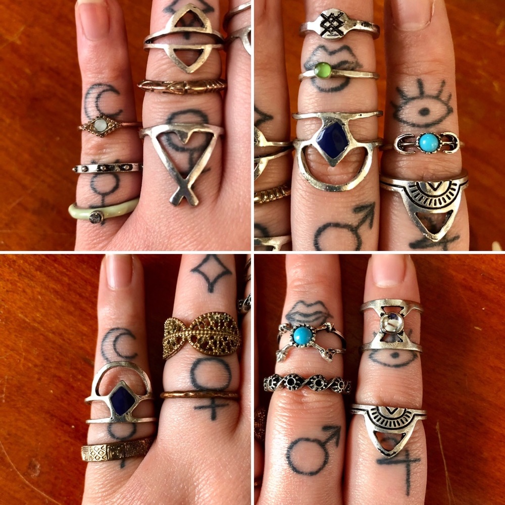💖HOST PICK💖 lot of 19 rings